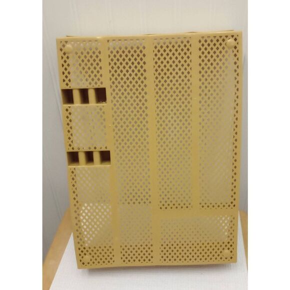 Vintage silverware tray, organizer harvest Gold - Picture 2 of 6